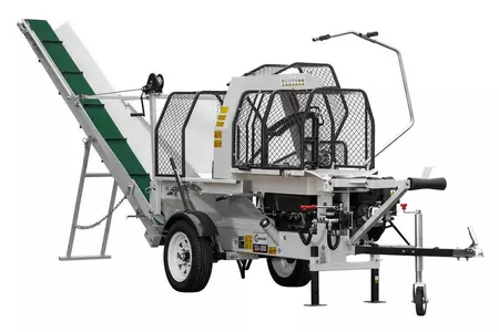 Машини для порізки та коління дров з конвеєром Машини для порізки та коління дров з конвеєром