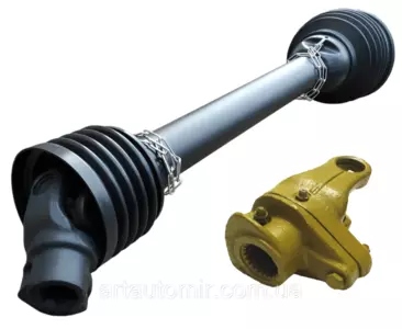 Карданный вал со Срезным Болтом шлицы 6х6 / 8х8 / 6х8 Карданный вал со Срезным Болтом шлицы 6х6 / 8х8 / 6х8
