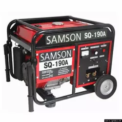 Генератор сварочный SAMSON SQ-190A, ток 210 А, бензин, бак 25 л, ручной старт)