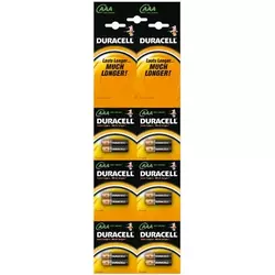 Duracell LR03 MN2400 1х2 шт (отрывные 2х6) Батарейки