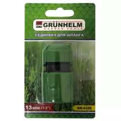 GRUNHELM GR-4326 Соединение для шланга 1/2 (блистер)