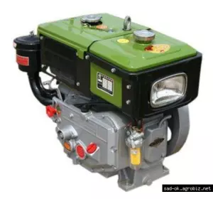 Двигатель ZUBR SH180NL (дизель, водяное охлаждение, 8 л.с.)