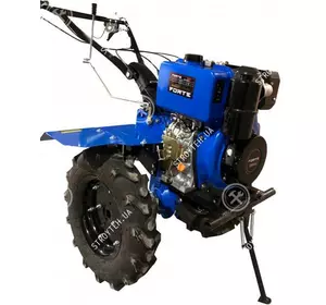 Культиватор дизельный Forte 1350Е-3, колеса 12', 9 л.с (синий)