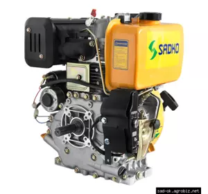 Двигатель дизельный Sadko (Садко) DE-420Е. 10 л.с. Электростартер.