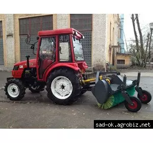 Щетка коммунальная МКЩ 2.0 "Агромет-Киев" ( 2 м, для тракторов с ВОМ)