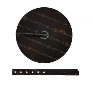 Окучник дисковый d=390 мм для мотоблока (комплект из двух дисков) (ПД7)