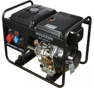 Дизельный генератор Hyundai DHY 7500LE-3