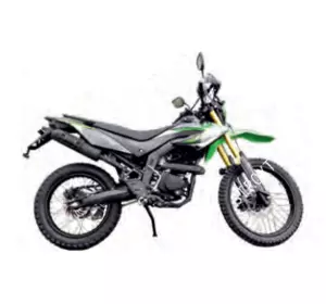 Мотоцикл FORTE FT250GY-CBA зелено-черный